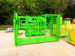 Станок для фиксации мясных пород (австралийский тип)